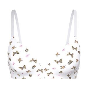 NEW Victoria’s Secret PINK Where Everywhere Push-Up Wireless Bra Butterfly